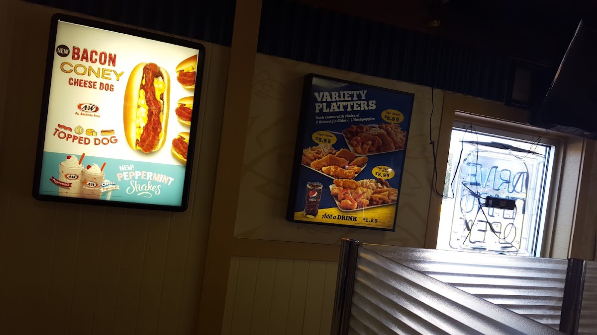 A&w Restaurant Menu-1